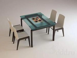 ابجکت میز صندلی مدرن نهارخوری