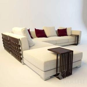 مبل ال شکل مدل Flexform Cestone