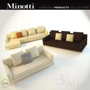 مبل راحتی Minotti