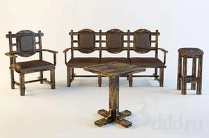 ابجکت میز صندلی مدرن نهارخوری
