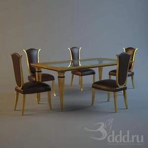میزوصندلی چوبی   ناهار خوری5 نفره رنگ سفید طرح کلاسیک