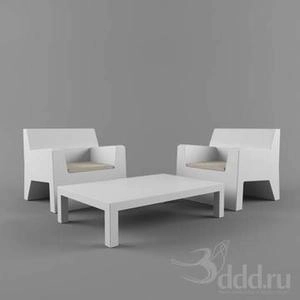 ابجکت میز صندلی مدرن نهارخوری
