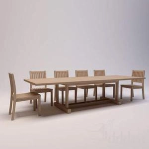 ابجکت میز صندلی مدرن نهارخوری