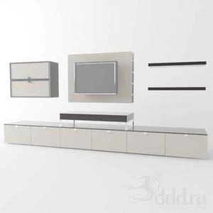 ابجکت 3d میز تی وی tv