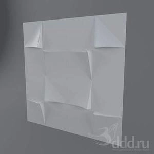 پترن دیوار سه بعدی باطرح مربعی