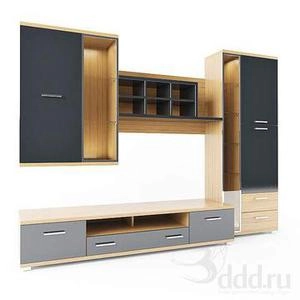 3dابجکت میز تی وی tv mdf چوبی