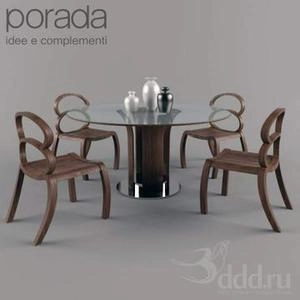 ابجکت میز صندلی مدرن نهارخوری