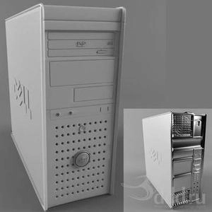 ابجکت  3d کیس کامپیوتر