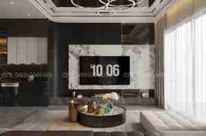 طراحی دکوراسیون دوبلکس همراه با آبجکت