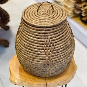 سبد برنج حصیری