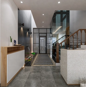 طراحی داخلی دفتر کار اداری برای اسکچاپ