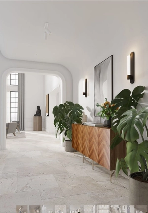 طراحی دکوراسیون ویلا تبریز تم سفید دوبلکس