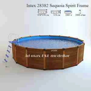 استخر قاب گردPool frame Intex Sequoia Spirit Frame