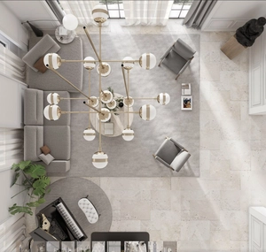 طراحی دکوراسیون ویلا تبریز تم سفید دوبلکس