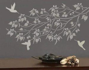 دیوار سه بعدی با طرح گل برجسته