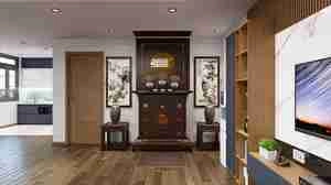 طراحی داخلی فضای نشیمن مدرن برای اسکچاپ