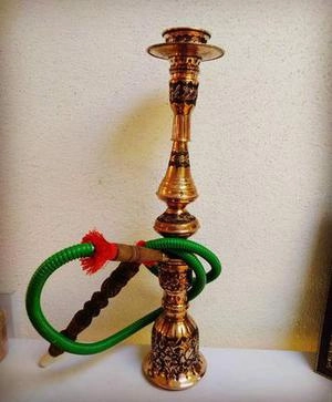 قلیان مسی قلمزنی قابل استفاده