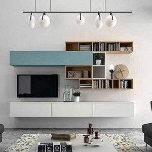 میز تلویزیون خاص مچ با اپن آشپزخانه