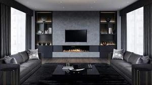 میز تلویزیون خاص مچ با اپن آشپزخانه