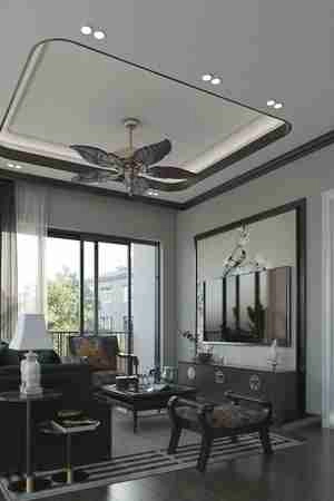 ترکیبی از سبک کلاسیک و مدرن در طراحی نشیمن برای اسکچاپ