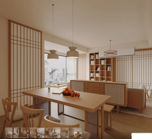 طراحی دکوراسیون با تم چوب و کرم در الهیه