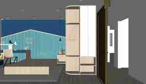 اتاق کودک با رنگ های شاد و طرح های خلاقانه برای اسکچاپ