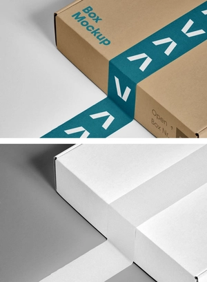 موکاپ جعبه Mockup جعبه PSD