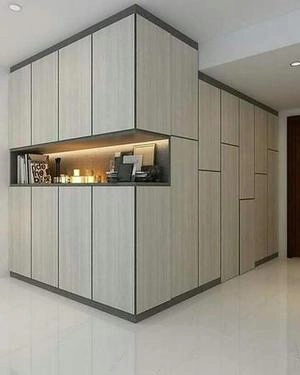 طراحی کمددیواری وجاکتابی باشلف