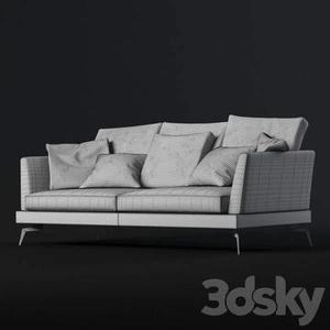 مبل سه نفره خردلی