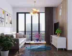 طراحی داخلی نشیمن مینیمال برای اسکچاپ