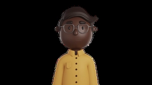 کاراکتر پسر 3d گرافیکی