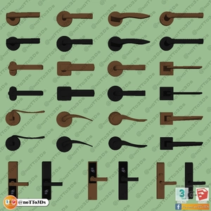 انواع دستگیره برای اسکچاپ