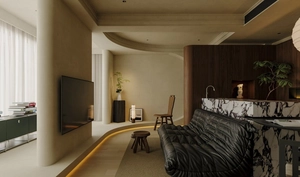 دکوراسیون تم دارک یوسف آباد تهران 150 متری