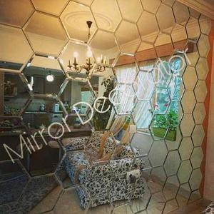 آینه دکوراتیو لانه زنبوری
