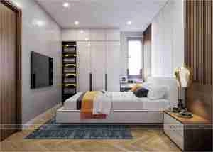 طراحی داخلی اتاق خواب مدرن برای اسکچاپ