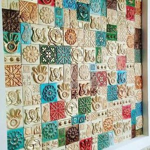 پنل سه بعدی مدل نقشه برجسته وطرح های هندسی