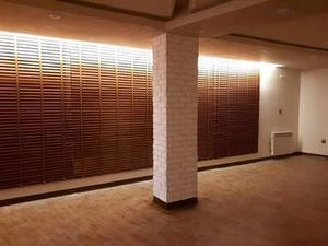 اجرای اجرنسوزروستیک وپرده کرکره ای چوبی