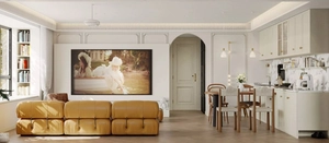 طراحی دکوراسیون داخلی مدرن صحنه آماده رندر 66