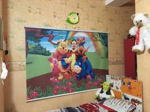 کاغذ دیواری پرنقش دررنگ های مختلف