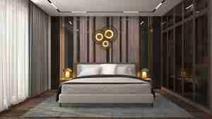 طراحی داخلی اتاق خواب مدرن برای اسکچاپ