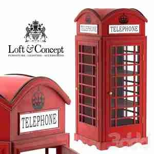 غرفه تلفن ویترین  showcasephonebooth