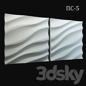 پنل یا دیوارپوش موج تزئینی PS5
