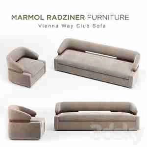 مبل اداری MARMAL RADZINER Vienna Way Club sofa