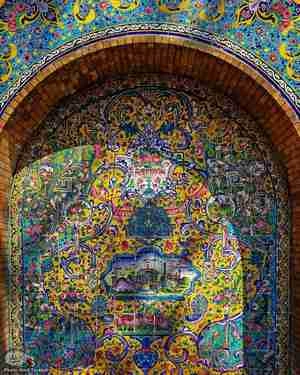 طراحی محراب اسلیمی