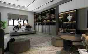 طراحی داخلی نشیمن و اتاق خواب مدرن و شیک برای اسکچاپ