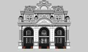 طراحی نما کلاسیک برای اسکچاپ