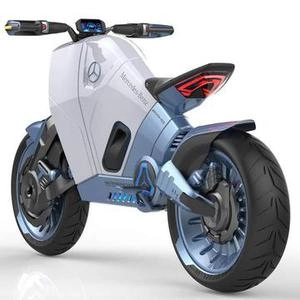 SMARANZA Mercedes concept electrical motorcycle موتور سیکلت