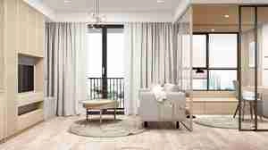 طراحی داخلی آپارتمان مسکونی به سبک مینیمال برای اسکچاپ