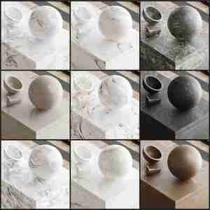 متریال سنگ مرمر