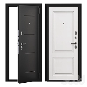 درب ورودی فلزی STEEL DOOR PORTA S 104.K32 BIANCO VERALINGA